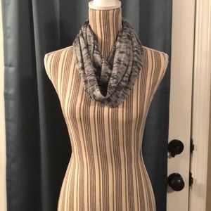 Grey/Black Infinity Scarf